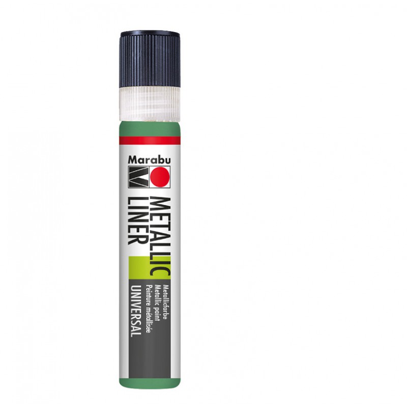 Konturówka metaliczna Marabu METALLIC LINER 768 metallic-dark green, gart.pl