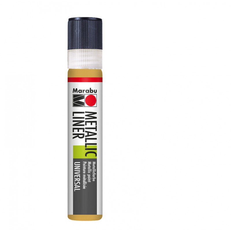 Konturówka metaliczna Marabu METALLIC LINER 784 metallic-gold, gart.pl