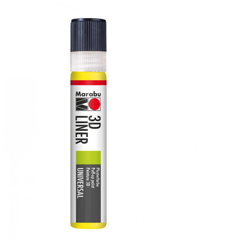 Konturówka do efektu wypukłych linii Marabu 3D LINER nr 622- lemon - gart.pl