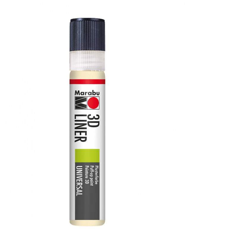 Konturówka do efektu wypukłych linii Marabu 3D LINER nr 622-pastel yellow - gart.pl