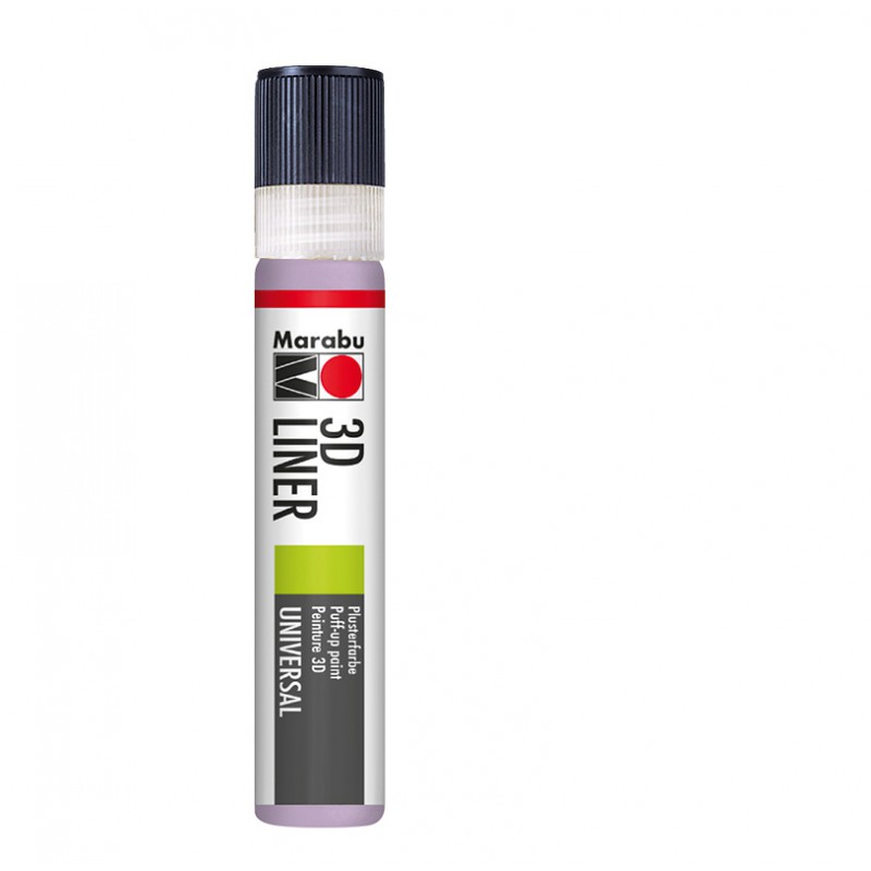Konturówka do efektu wypukłych linii Marabu 3D LINER nr 635 pastel lilac - gart.pl