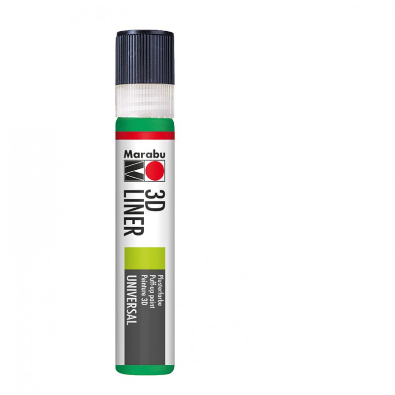 Konturówka do efektu wypukłych linii Marabu 3D LINER nr 662 light green - gart.pl