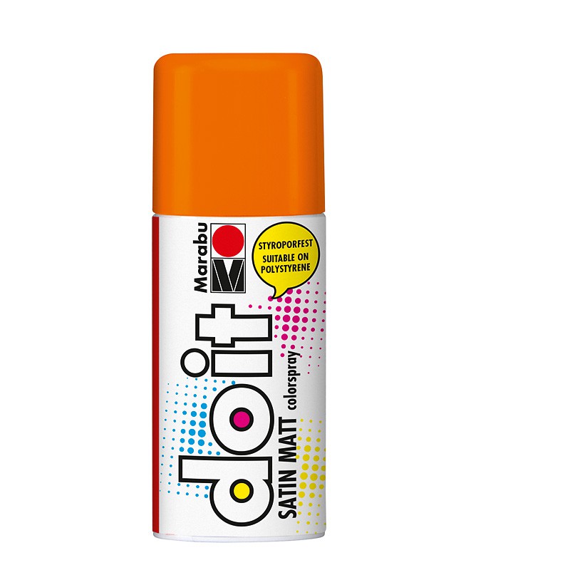 satynowa farba w sprayu Marabu Do it Satin Matt - nasycone i pastelowe kolory - gart.pl
