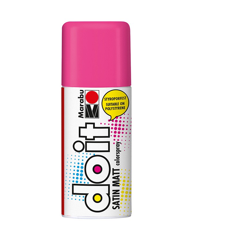 satynowa farba w sprayu Marabu Do it Satin Matt - nasycone i pastelowe kolory - gart.pl