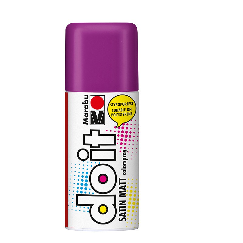 satynowa farba w sprayu Marabu Do it Satin Matt - nasycone i pastelowe kolory - gart.pl