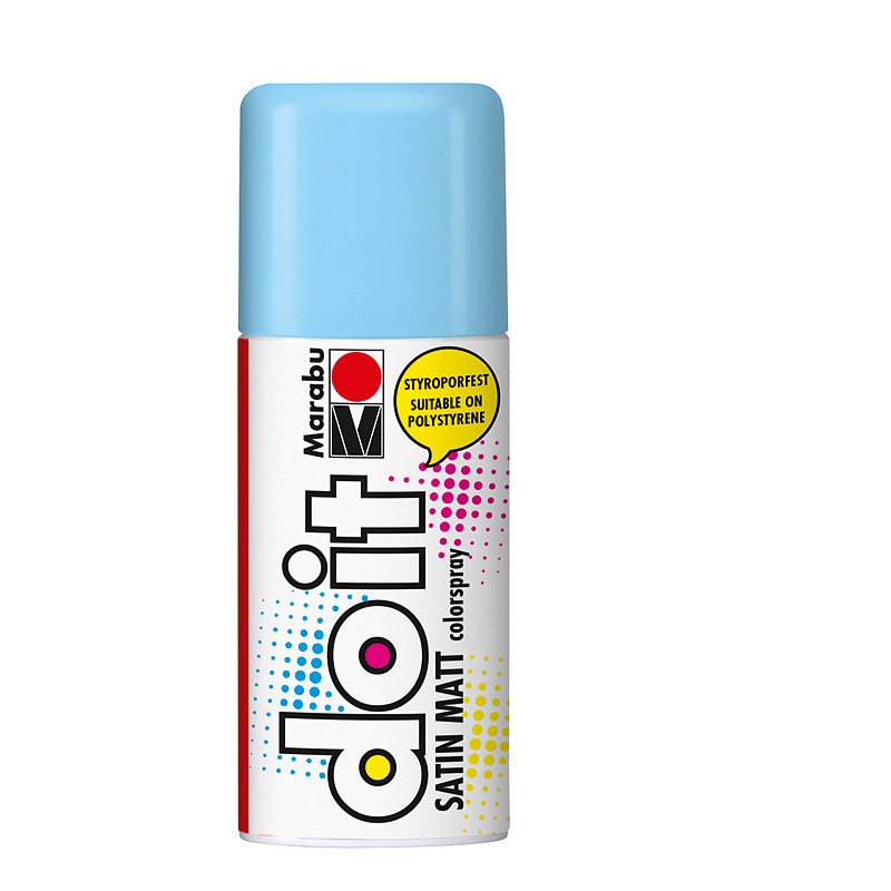 satynowa farba w sprayu Marabu Do it Satin Matt - nasycone i pastelowe kolory - gart.pl