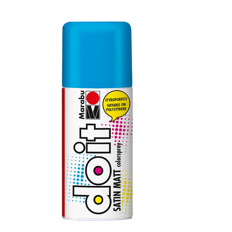 satynowa farba w sprayu Marabu Do it Satin Matt - nasycone i pastelowe kolory - gart.pl