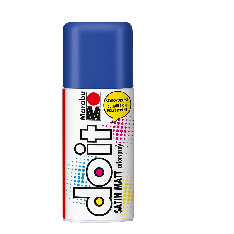 farba w sprayu DIY Marabu DO IT nr 142 gentian - sklep dla plastyków gart.pl