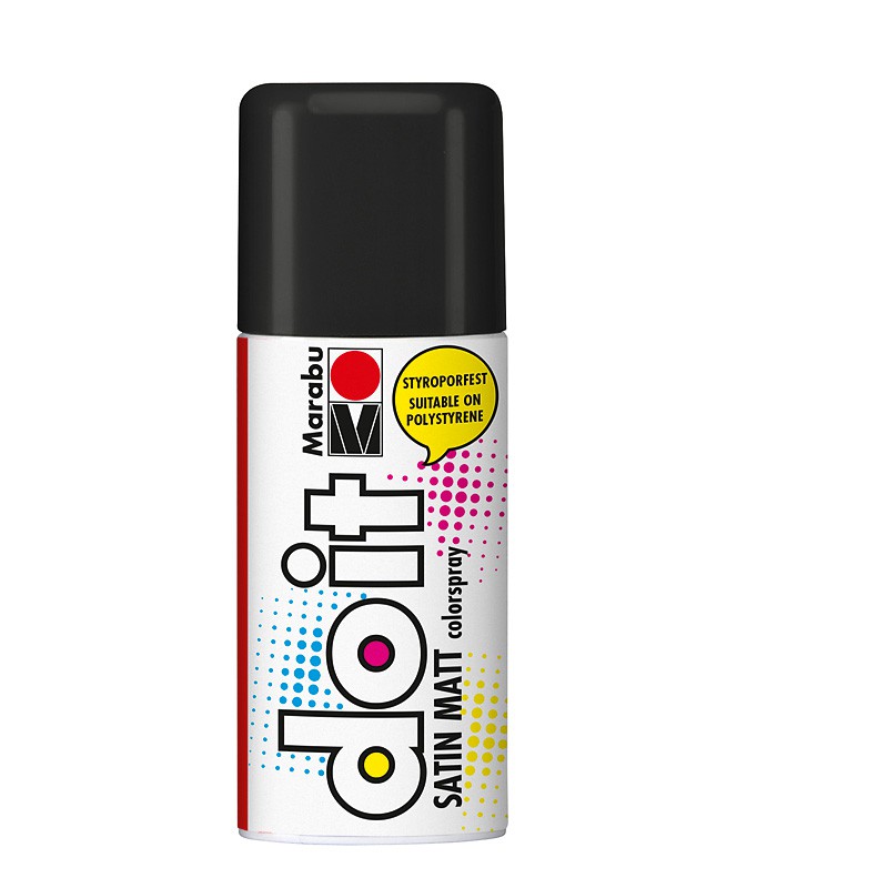satynowa farba w sprayu Marabu Do it Satin Matt - nasycone i pastelowe kolory - gart.pl
