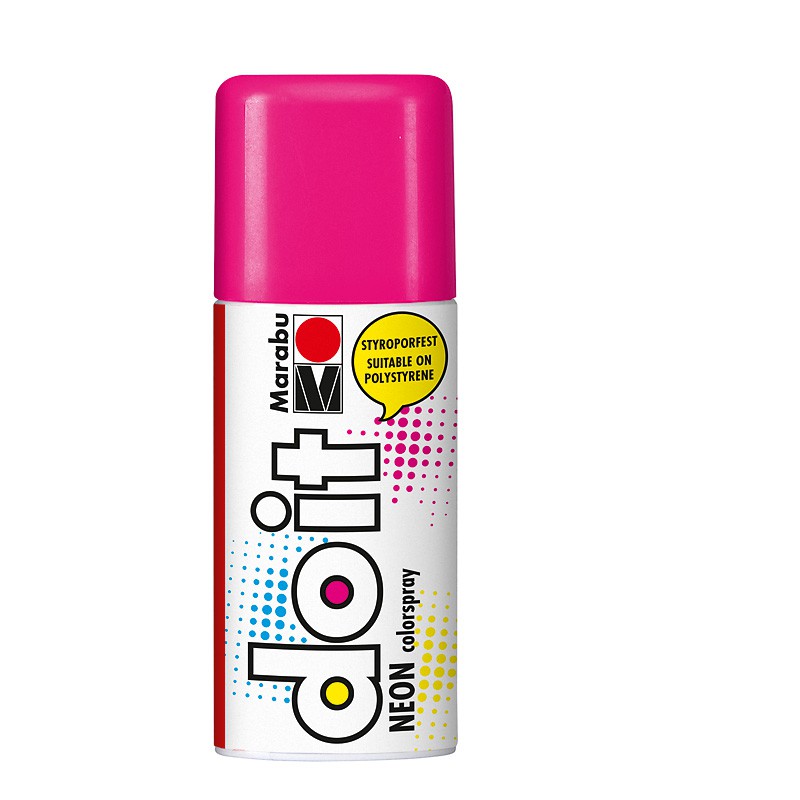 neonowa farba w sprayu Marabu Do it Neon - gart.pl