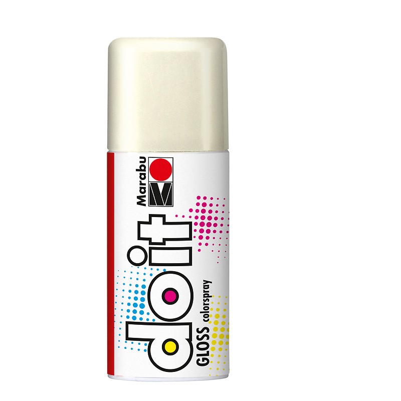 farba w sprayu DIY Marabu DO IT nr 471 gloss-white - sklep dla plastyków gart.pl