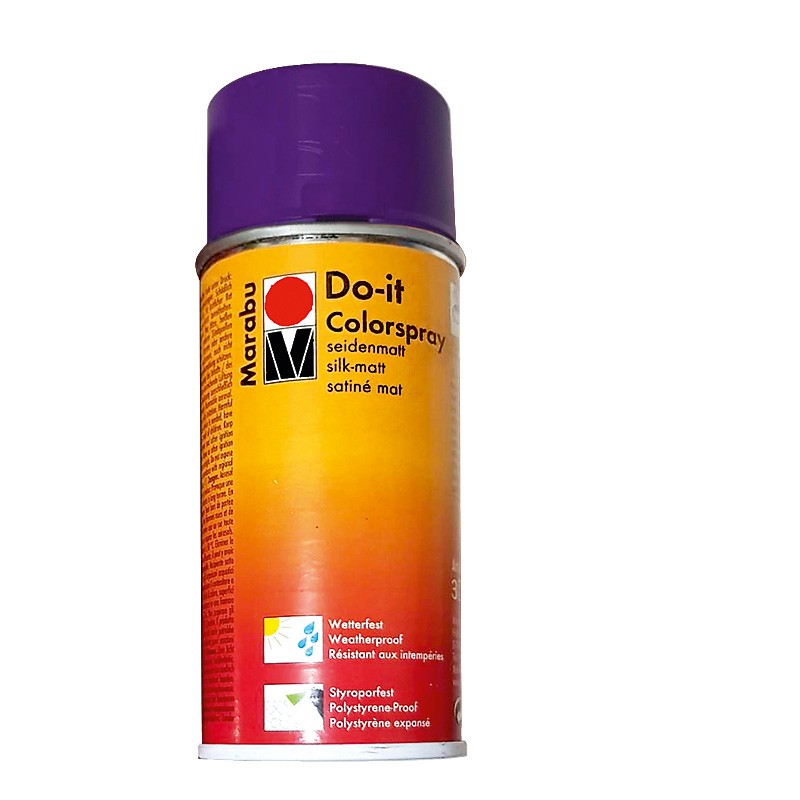 satynowa farba w sprayu Marabu Do it Satin Matt - nasycone i pastelowe kolory - gart.pl