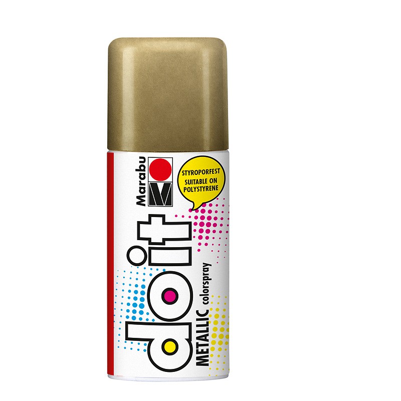 farba w sprayu DIY Marabu DO IT nr 784 metallic-gold- sklep dla plastyków gart.pl