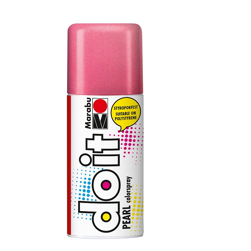 farba w sprayu DIY Marabu DO IT PEARL nr 233 pearl rose - sklep dla plastyków gart.pl