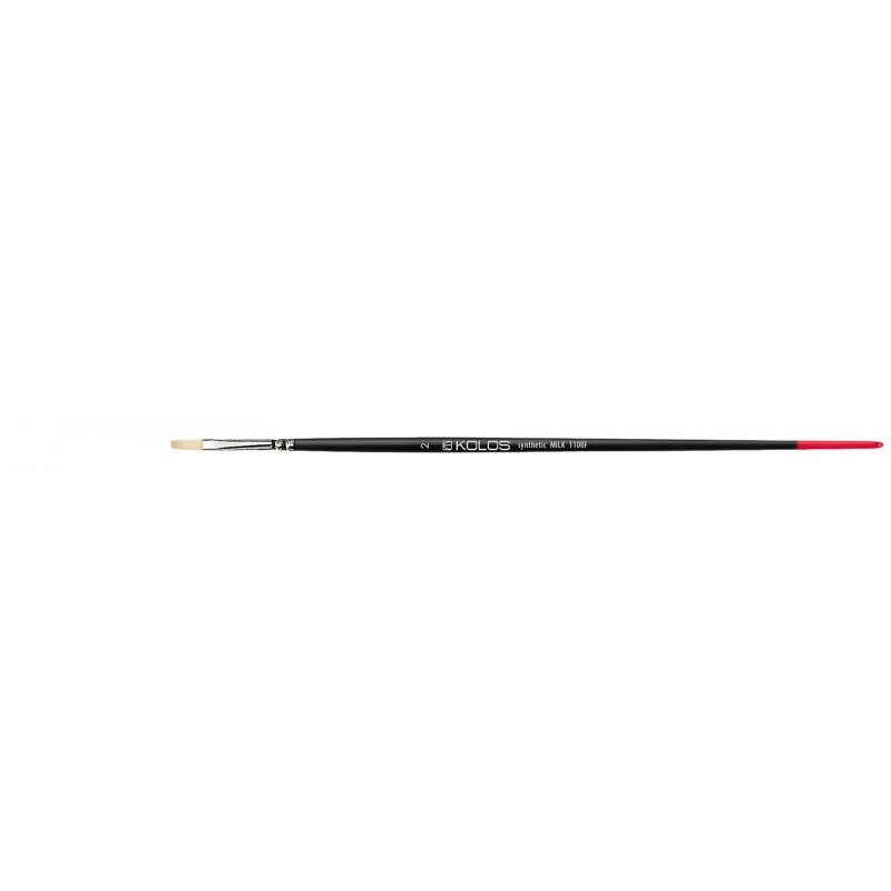 pędzel plaski do farb olejnych i akrylowych Kolos MILK - 2