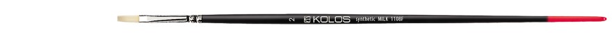 pędzel plaski do farb olejnych i akrylowych Kolos MILK - 2