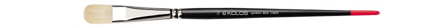 pędzel koci jezyk do farb olejnych i akrylowych Kolos MILK - 10