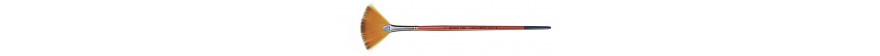 Pędzel wachlarz KOLOS CARROT seria 1097FN do farb olejnych i akrylowych