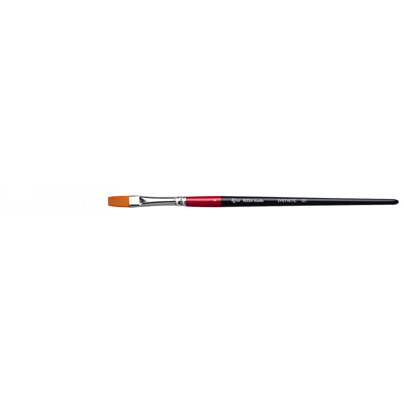 pędzel plaski do farb olejnych i akrylowych SYNTHETIC - 8