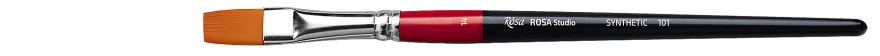 pędzel plaski do farb olejnych i akrylowych SYNTHETIC - 14