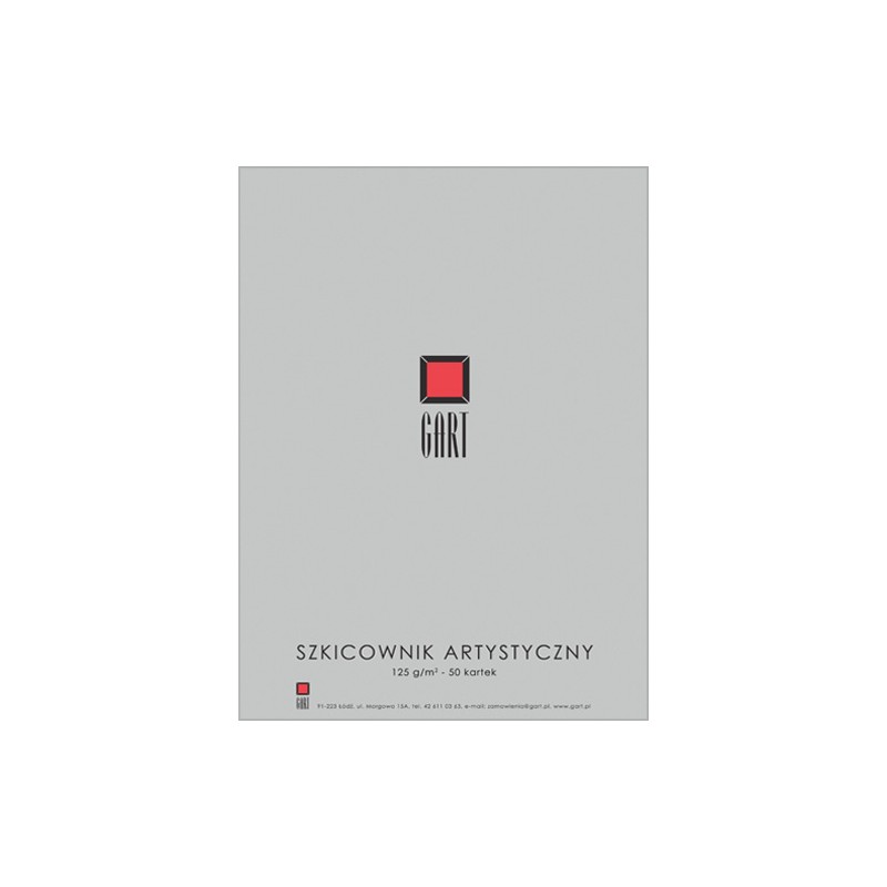 Bloki do rysunku Gart Szkicownik Artystyczny 125gsm - A3