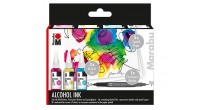 Zestaw tuszy alkoholowych Marabu ALCOHOL INK 3 x 20 ml - sklep dla plastyków gart.pl