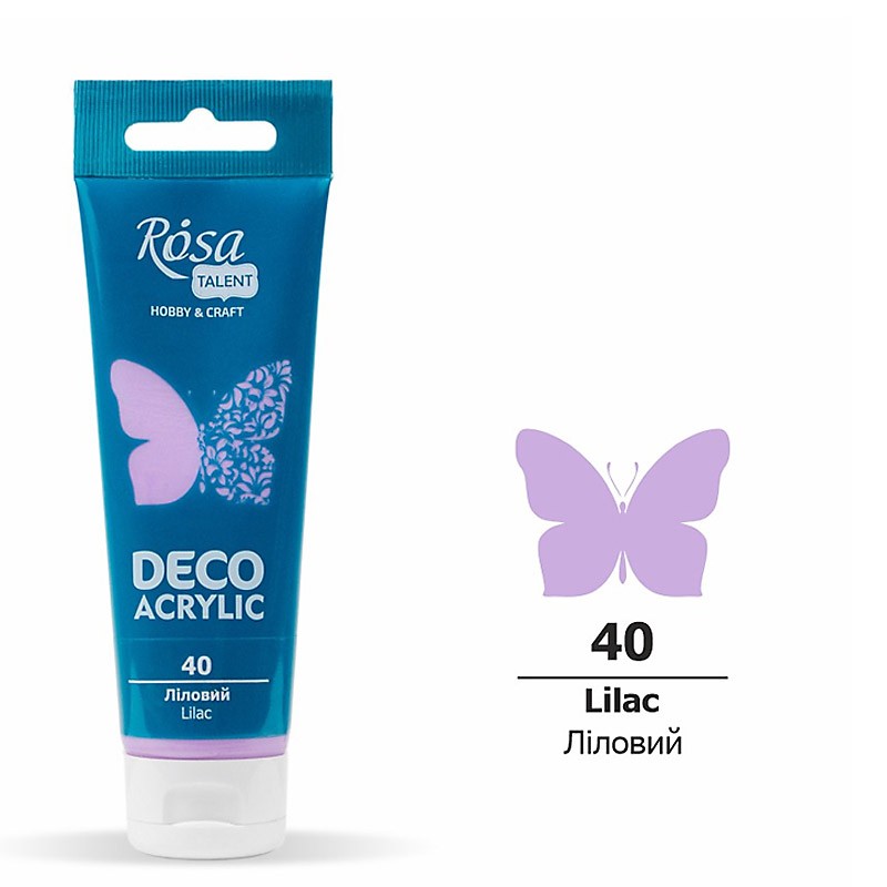 farba akrylowa matowa Rosa DECO ACRYLIC - sklep dla plastyków gart.pl