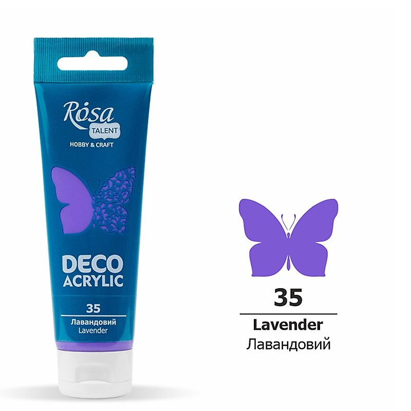 farba akrylowa matowa Rosa DECO ACRYLIC - sklep dla plastyków gart.pl