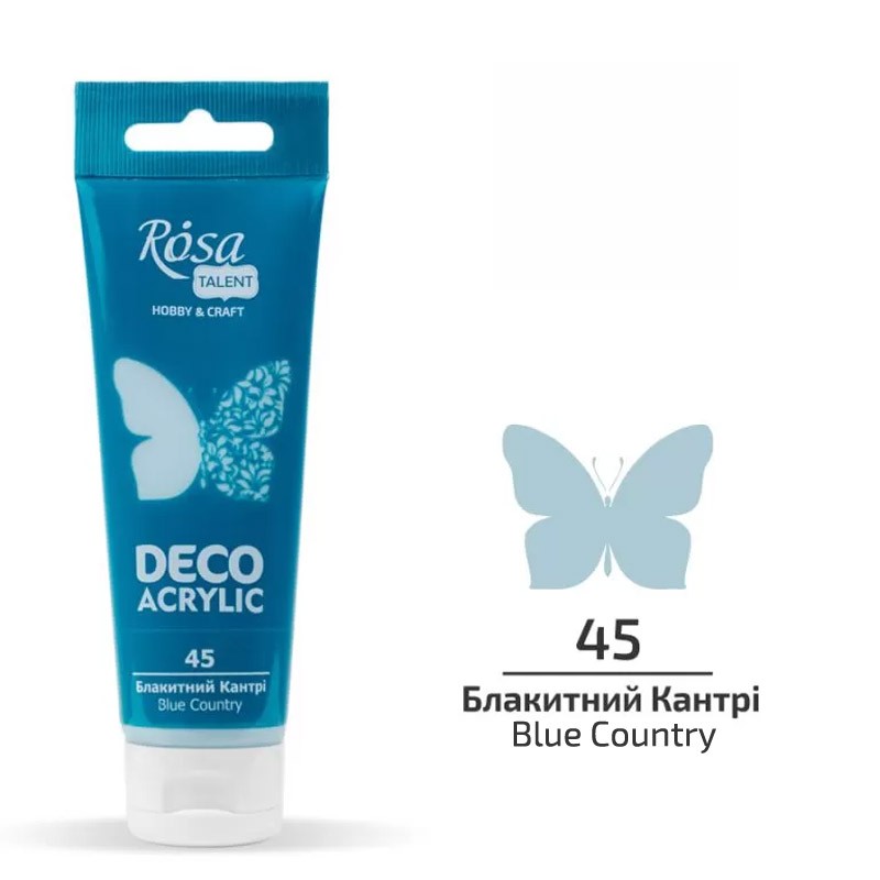 farba akrylowa matowa Rosa DECO ACRYLIC - sklep dla plastyków gart.pl
