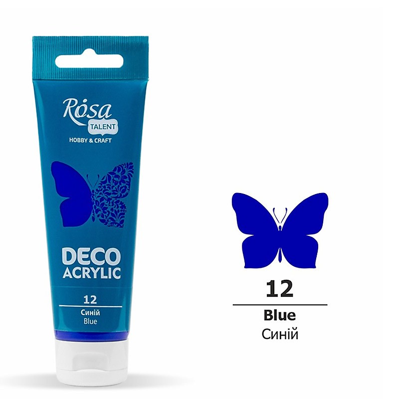 farba akrylowa matowa Rosa DECO ACRYLIC - sklep dla plastyków gart.pl