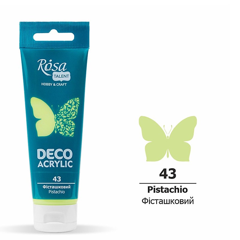 farba akrylowa matowa Rosa DECO ACRYLIC - sklep dla plastyków gart.pl