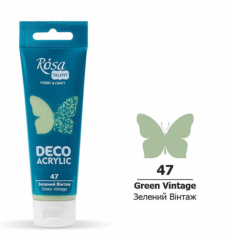 farba akrylowa matowa Rosa DECO ACRYLIC - sklep dla plastyków gart.pl