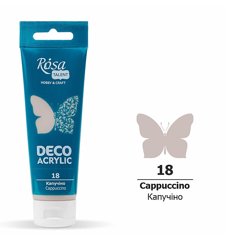 farba akrylowa matowa Rosa DECO ACRYLIC - sklep dla plastyków gart.pl