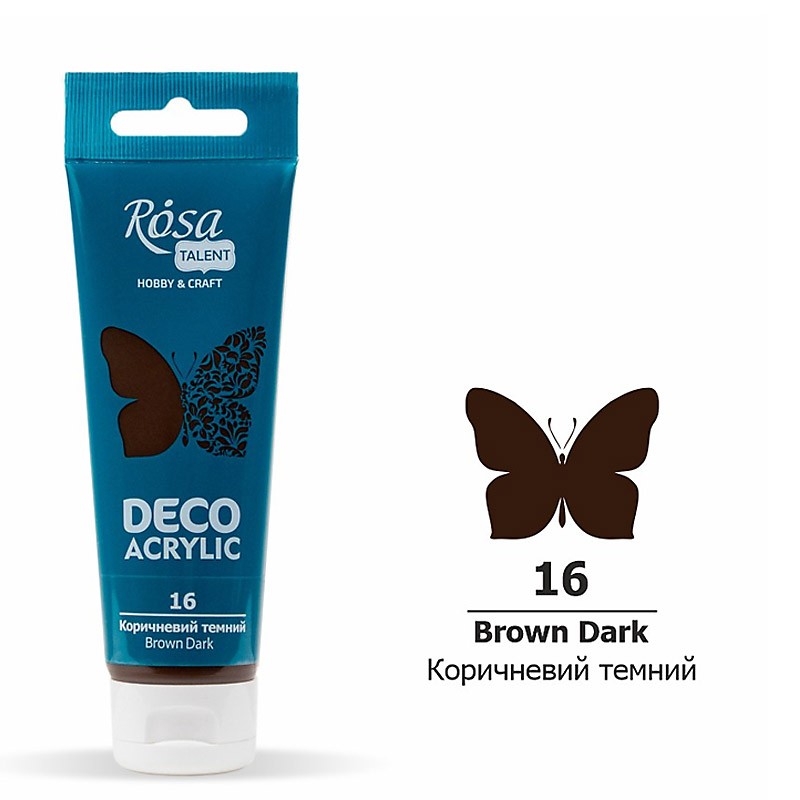 farba akrylowa matowa Rosa DECO ACRYLIC - sklep dla plastyków gart.pl