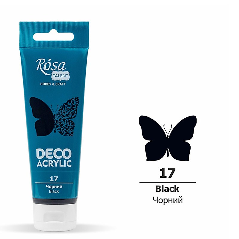 farba akrylowa matowa Rosa DECO ACRYLIC - sklep dla plastyków gart.pl