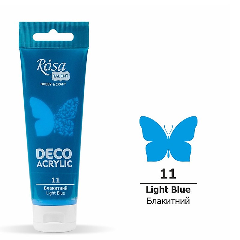 farba akrylowa matowa Rosa DECO ACRYLIC - sklep dla plastyków gart.pl