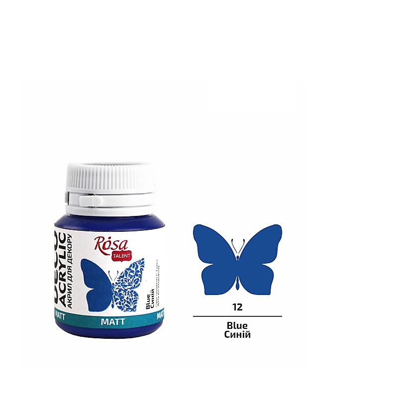 farba akrylowa matowa Rosa DECO ACRYLIC - sklep dla plastyków gart.pl