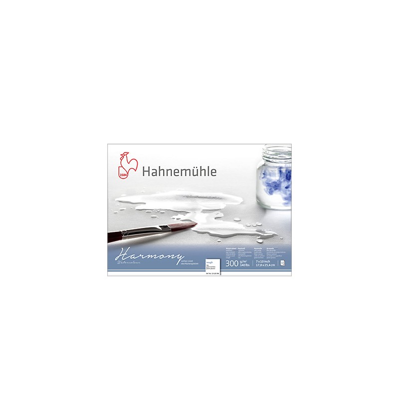 Blok do akwareli Hahnemuhle Harmony 300 g rough - 30x40 cm