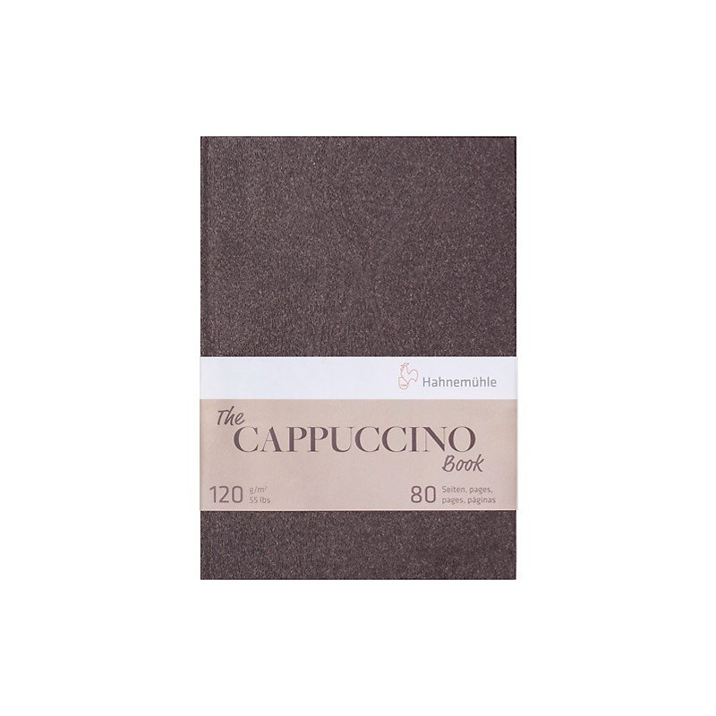 Szkicownik Hahnemühle The Cappuccino Book 120g A4 - jasnosobrązowy papier