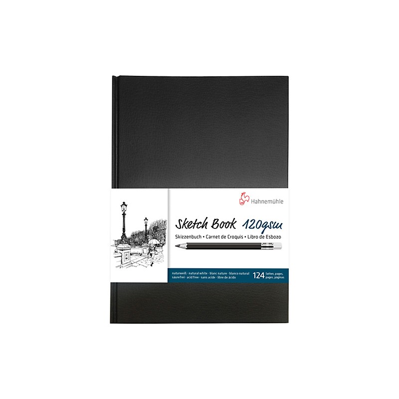 Szkicownik Hahnemühle Sketch Book 120 gsm - A4 w twardej oprawie