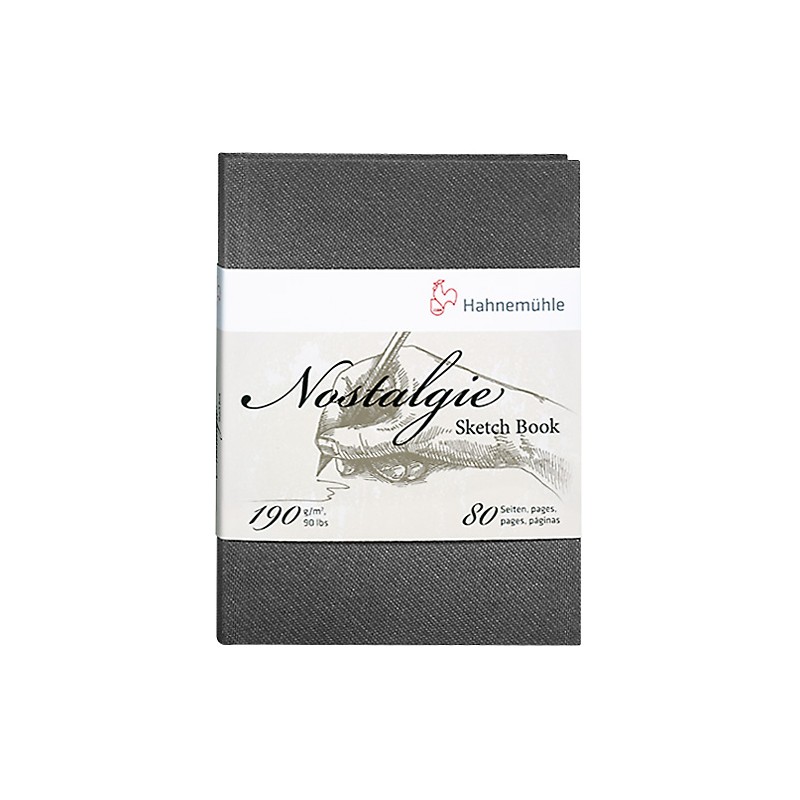 Szkicownik w twardej oprawie Hahnemuhle Nostalgie 190g - A6 portret