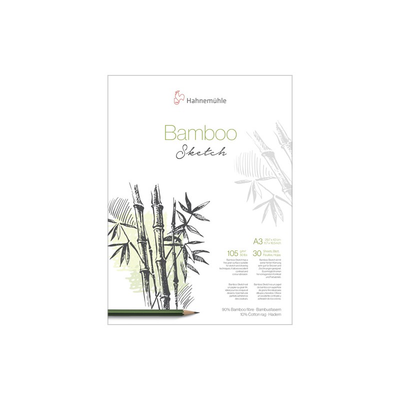 Blok do rysunku Hahnemühle Bamboo Sketch 105 gsm - A3