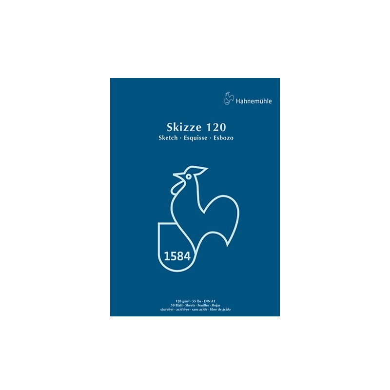 Blok do rysunku Hahnemühle Skizze Pad 120 gsm - A3