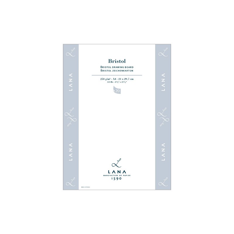 Blok do rysunku, do markerów Lana Bristol 250g - A3