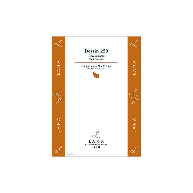 Blok do rysunku Lana Dessin 220g - A3