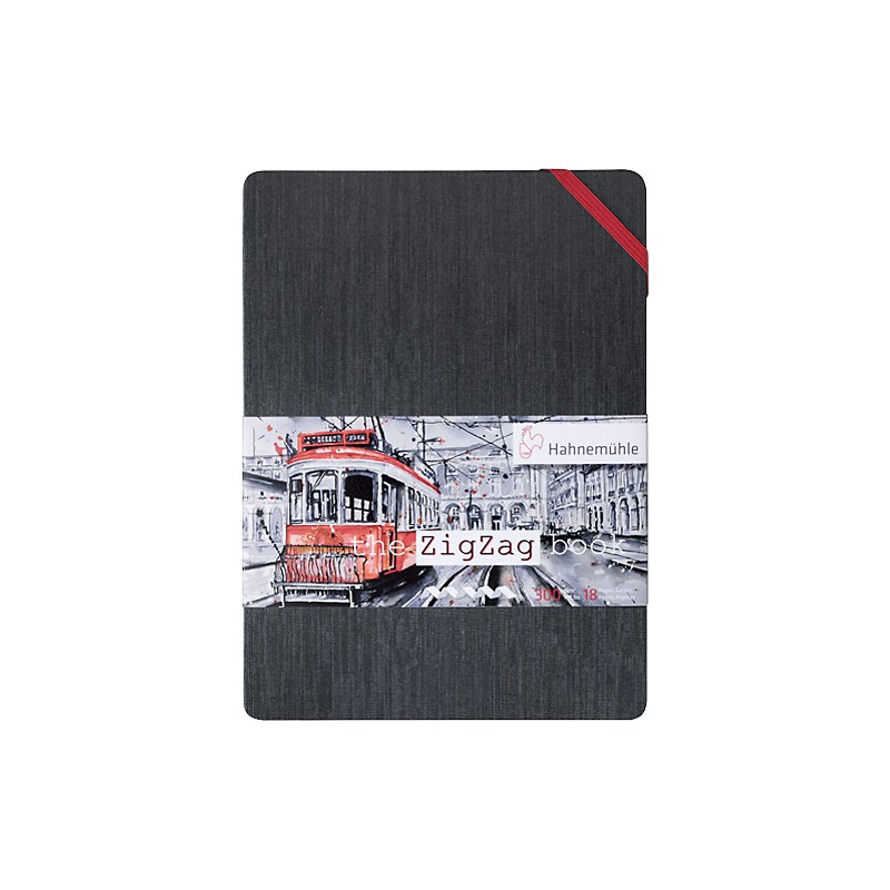 Szkicownik akwarelowy Hahnemuhle The ZigZag Book 300g - A6