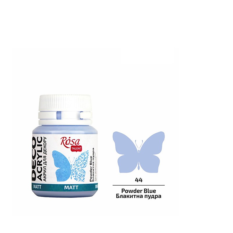 farba akrylowa matowa Rosa DECO ACRYLIC - sklep dla plastyków gart.pl