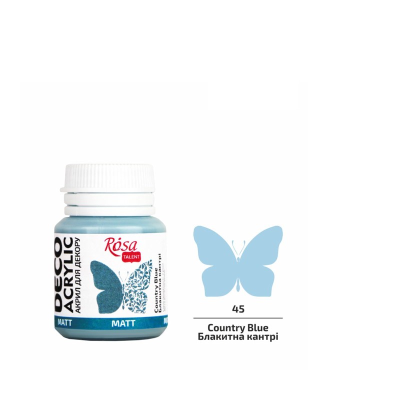 farba akrylowa matowa Rosa DECO ACRYLIC - sklep dla plastyków gart.pl
