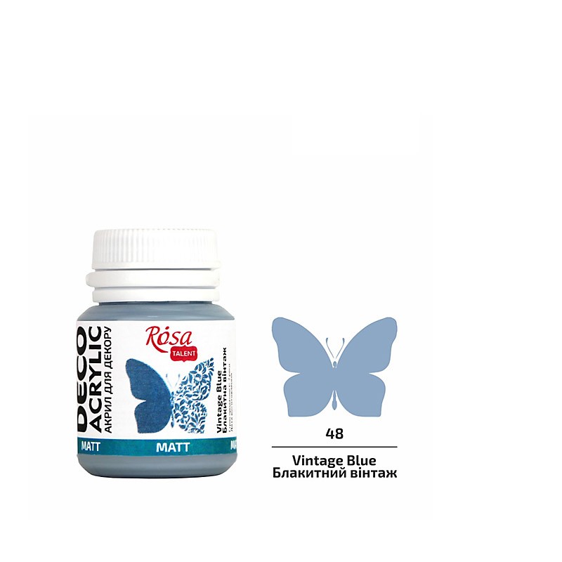 farba akrylowa matowa Rosa DECO ACRYLIC - sklep dla plastyków gart.pl