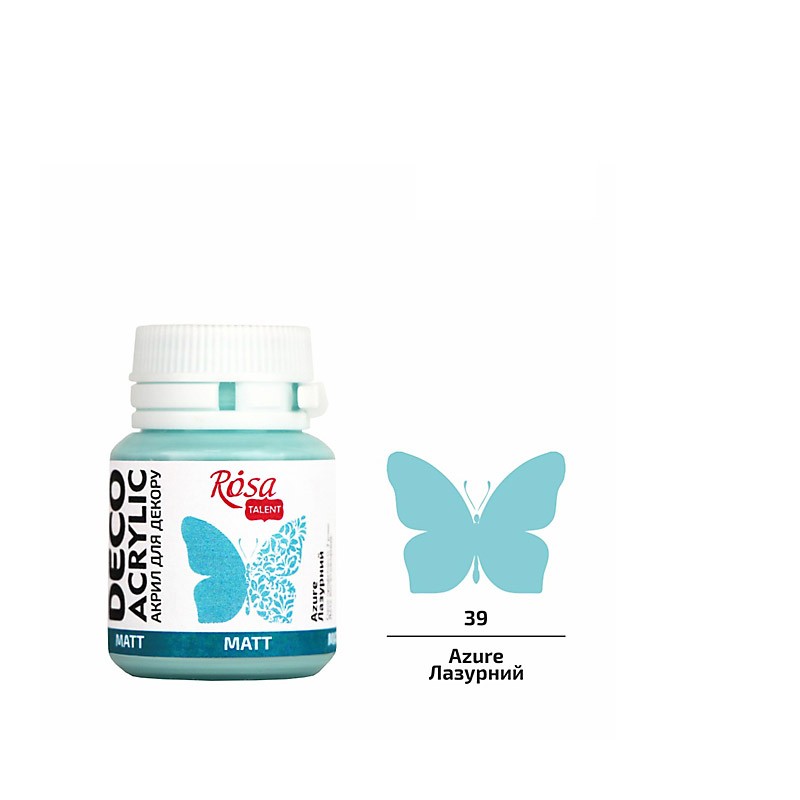 farba akrylowa matowa Rosa DECO ACRYLIC - sklep dla plastyków gart.pl